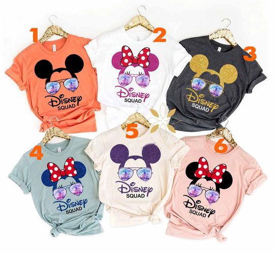 Discover Personalized 2022 Disney Family Matching T Shirt