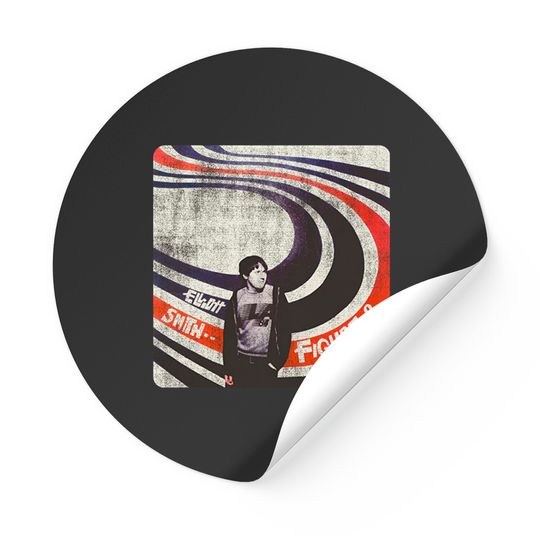 Discover Elliot Smith Figure 8 Fitted Jersey Sticker