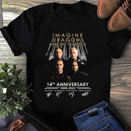 Discover Imagine Dragons Mercury 2022 Tour Shirt