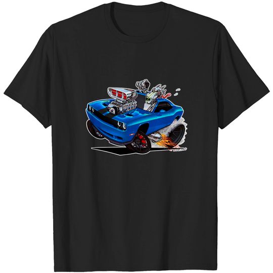Discover Challenger HELLCAT blue - Challenger - T-Shirt