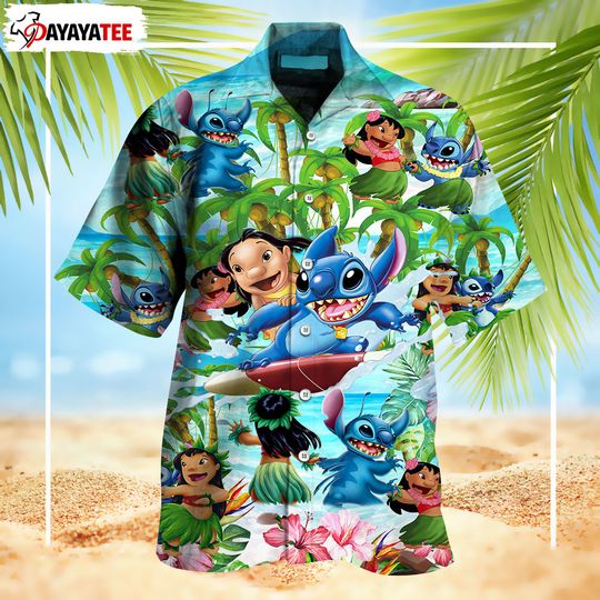 Discover Lilo And Stitch Aloha Disney Summer Hawaiian Shirt