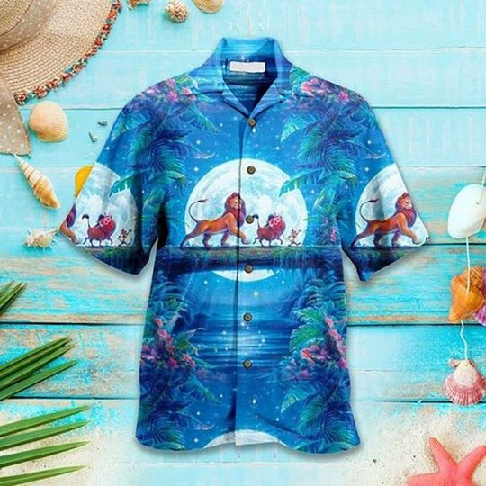 Discover Lion King Aloha Disney Summer Hawaiian Shirt