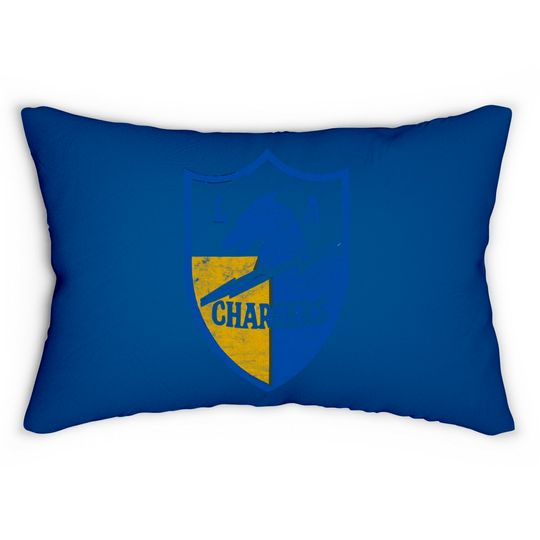 Discover LA Chargers - Defunct 60s Retro Design - Chargers - Lumbar Pillows