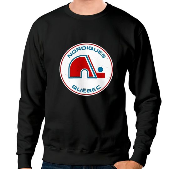 Discover Quebec Nordiques [Vintage Distressed] Classic Sweatshirts