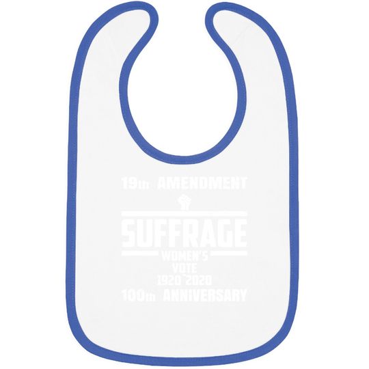 Discover Suffrage Centennial 1920-2020 Womens Right To Vote Bibs