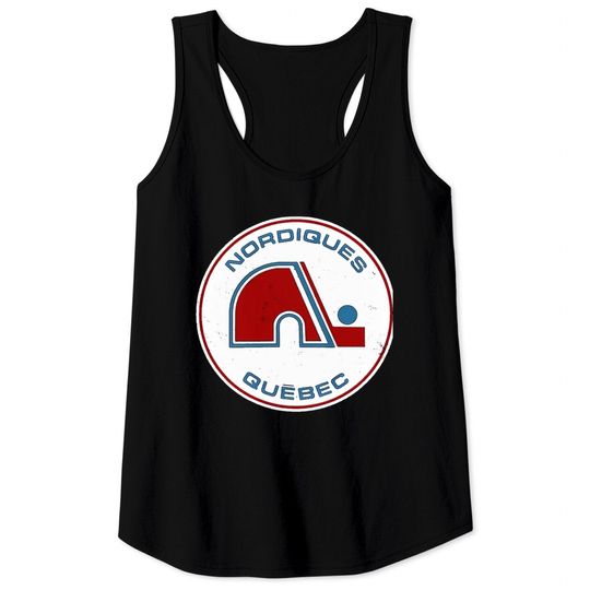 Discover Quebec Nordiques [Vintage Distressed] Classic Tank Tops