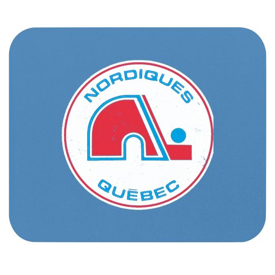 Discover Quebec Nordiques [Vintage Distressed] Classic Mouse Pads