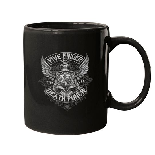 Discover Five Finger Death Punch Got Your Six 1  Mugs