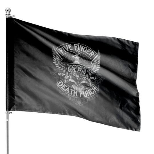 Discover Five Finger Death Punch Got Your Six 1  House Flags