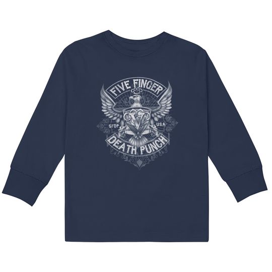 Discover Five Finger Death Punch Got Your Six 1   Kids Long Sleeve T-Shirts