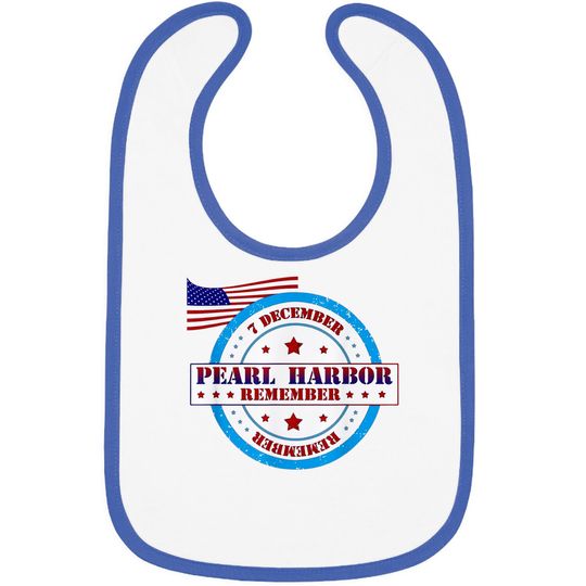 Discover Pearl Harbor Remembrance Day Logo Bibs