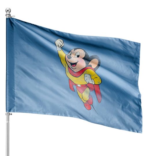 Discover MIGHTY MOUSE - Vintage - Robzilla - House Flags