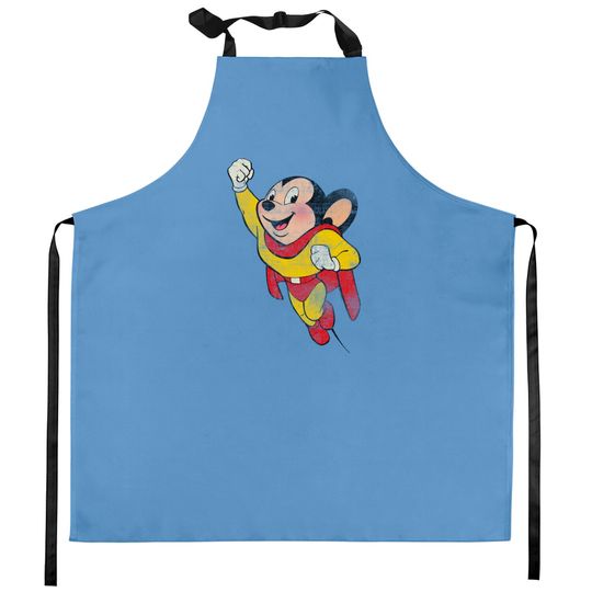 Discover MIGHTY MOUSE - Vintage - Robzilla - Kitchen Aprons