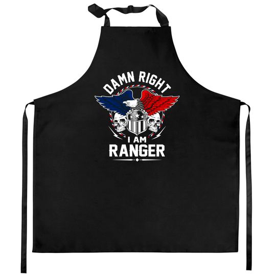 Discover Ranger Name Kitchen Apron - In Case Of Emergency My Blood Type Is Ranger Gift Item - Ranger - Kitchen Aprons