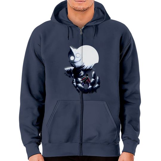Discover Souls Don't Die - The Iron Giant - Zip Hoodies