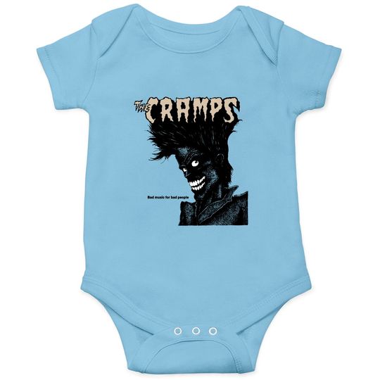 Discover The Cramps Unisex Onesies: Bad Music