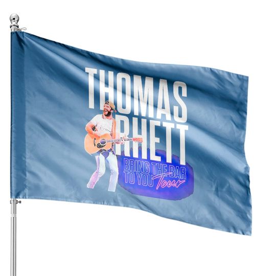 Discover Thomas Rhett Bring The Bar To You Tour House Flags,Thomas Rhett 2022 Tour House Flag