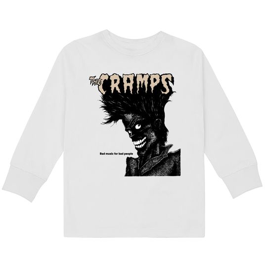 Discover The Cramps Unisex  Kids Long Sleeve T-Shirts: Bad Music