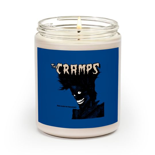 Discover The Cramps Unisex Scented Candles: Bad Music