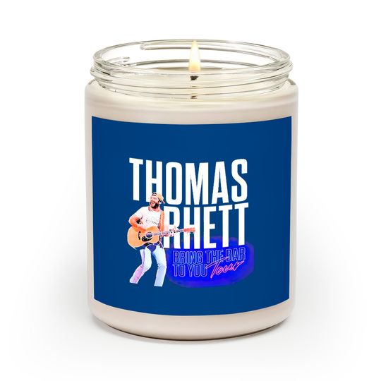 Discover Thomas Rhett Bring The Bar To You Tour Scented Candles,Thomas Rhett 2022 Tour Scented Candle