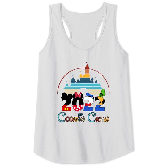Discover Cousin Crew 2022 Walt Disney Vacation 2022 Matching Tank Tops