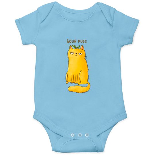 Discover Sour Puss - Cat - Onesies