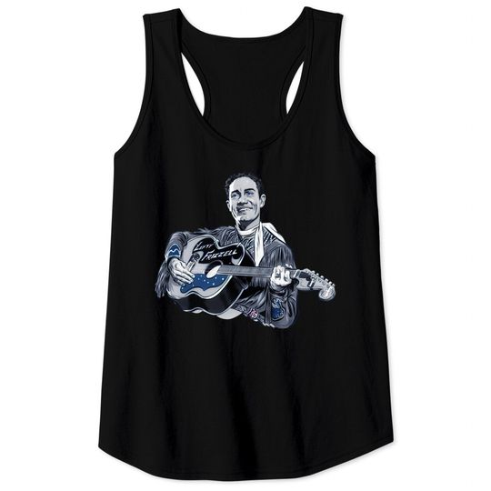Discover Lefty Frizzell - An illustration by Paul Cemmick - Lefty Frizzell - Tank Tops
