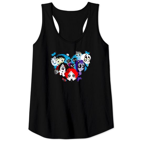 Discover Ruby Gloom heart Tank Tops