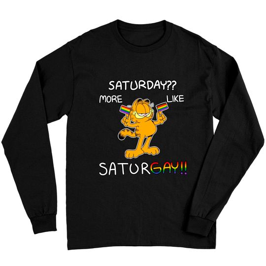 Discover garfield said gay rights Classic Long Sleeves