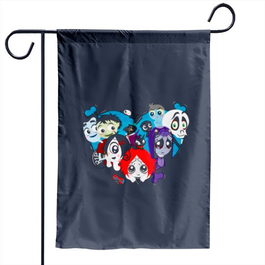 Discover Ruby Gloom heart Garden Flags