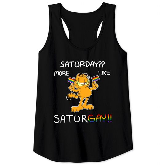 Discover garfield said gay rights Classic Tank Tops