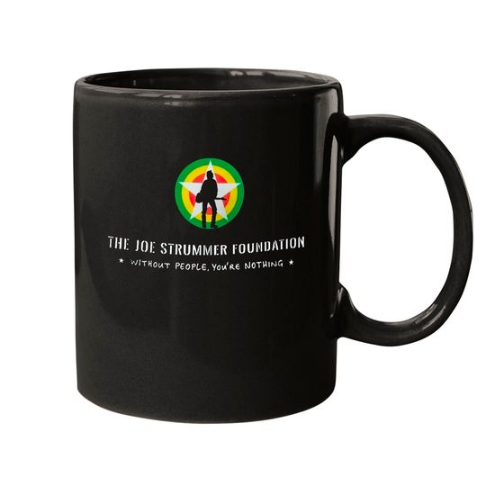 Discover The Clash Joe Strummer Foundation Gift Mugs