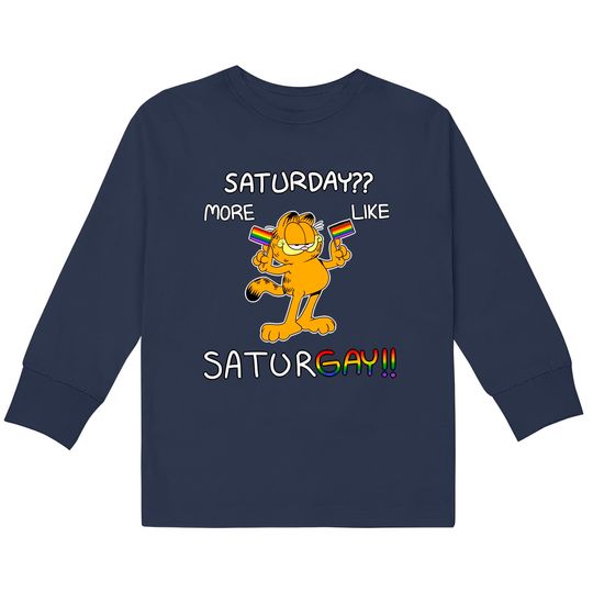 Discover garfield said gay rights Classic  Kids Long Sleeve T-Shirts