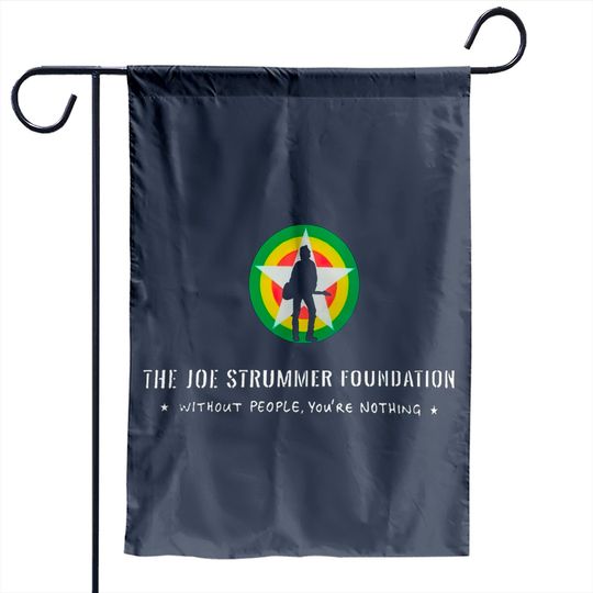 Discover The Clash Joe Strummer Foundation Gift Garden Flags