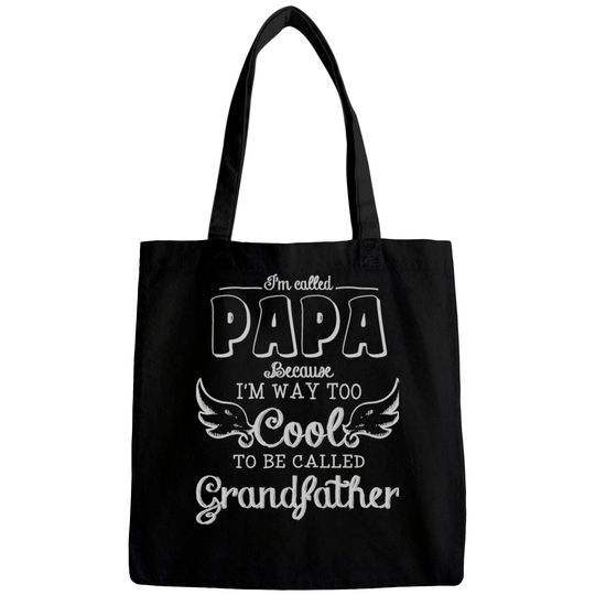 Discover Papa - I'm Called Papa T Shirt Bags