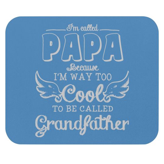 Discover Papa - I'm Called Papa Mouse Pad Mouse Pads