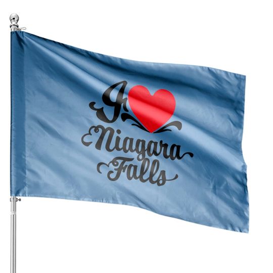 Discover Niagara Falls Love House Flags