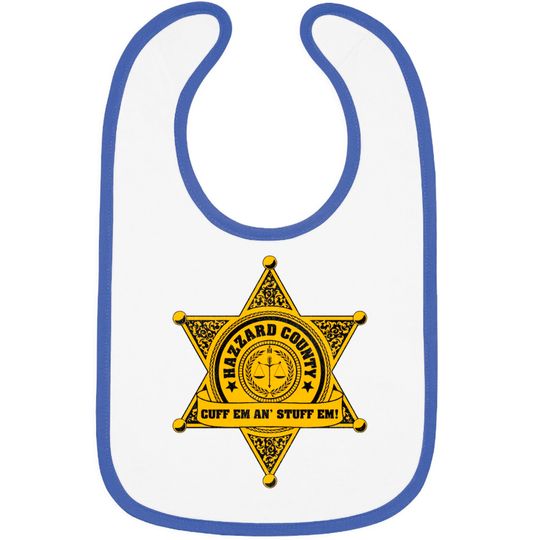 Discover Dukes of Hazzard Police Badge - Dukes Of Hazzard - Bibs