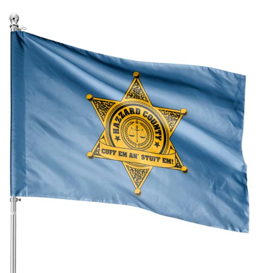 Discover Dukes of Hazzard Police Badge - Dukes Of Hazzard - House Flags