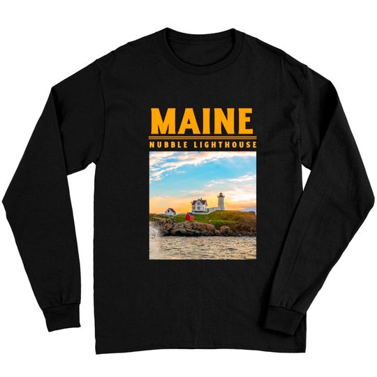 Discover Nubble Light Maine Long Sleeves