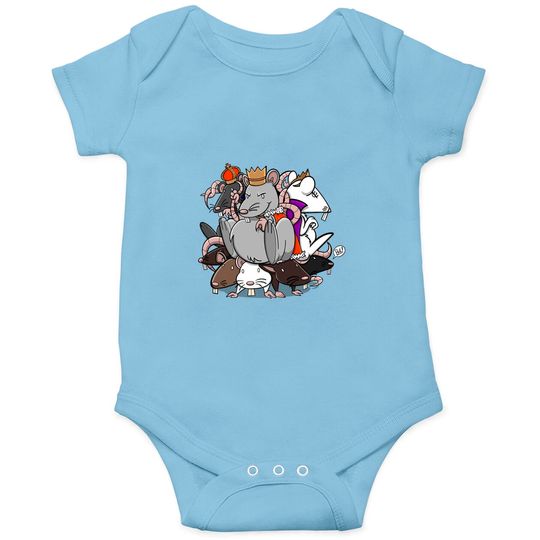 Discover The Rat King - Rat King - Onesies