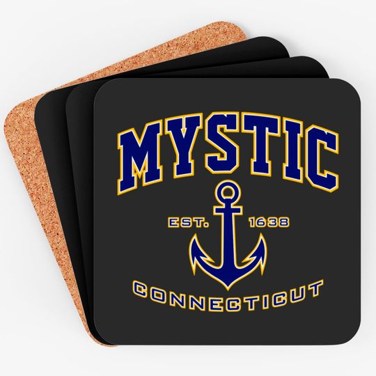 Discover Mystic Ct For Women Men birthday christmas gift Coasters