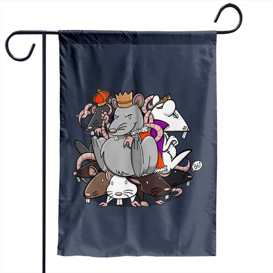 Discover The Rat King - Rat King - Garden Flags