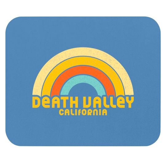 Discover Retro Death Valley California - Death Valley California - Mouse Pads