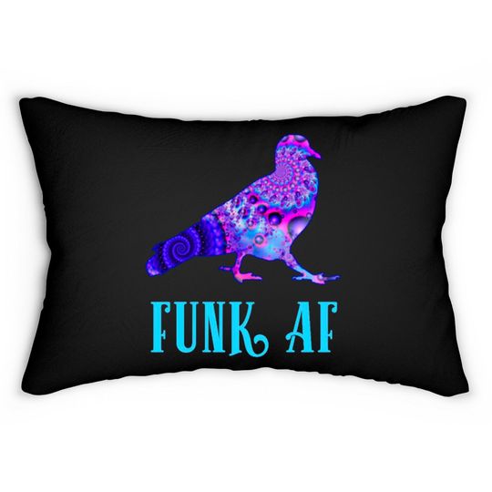 Discover Pigeons Playing Ping Pong Funk AF PPPP Lumbar Pillows