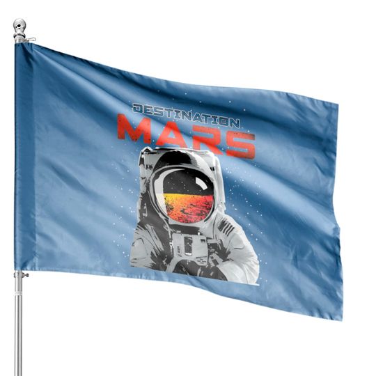 Discover Destination Mars House Flags