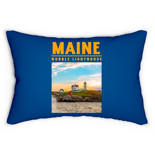 Discover Nubble Light Maine Lumbar Pillows