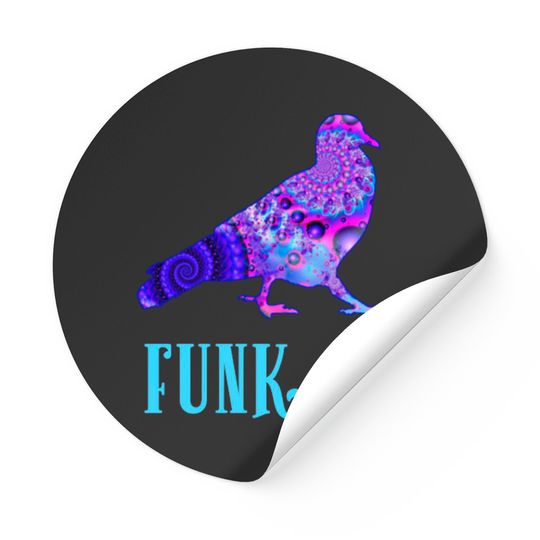 Discover Pigeons Playing Ping Pong Funk AF PPPP Stickers