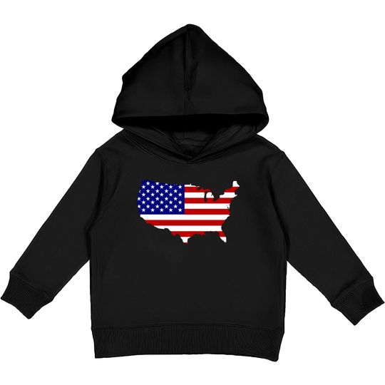 Discover American flag 4th of july - 4th Of July - Kids Pullover Hoodies