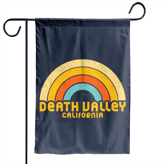 Discover Retro Death Valley California - Death Valley California - Garden Flags